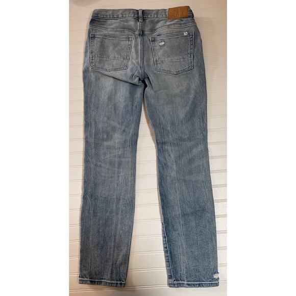 Pacsun Skinny Blue Jeans Distressed - Size Men's 31X32 - Picture 7 of 8